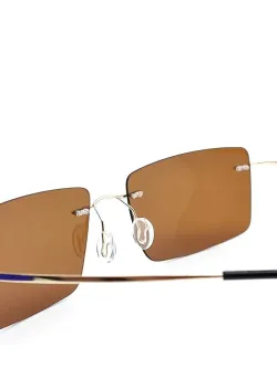 Титановые солнцезащитные очки с поляризацией