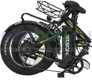 Электровелосипед Jetson F20 BIZON MAX (48V/25Ah) - Чёрный фото №5