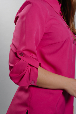 Блузка 1638А, фуксия #86Ф091638А