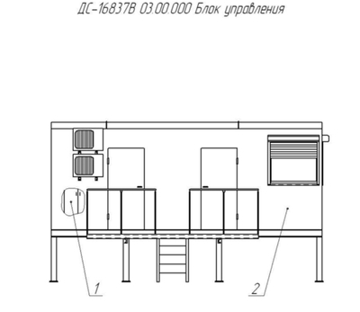 ДС-16837В 03.00.000 Блок управления