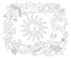 [Vol.7] Polar Bear's Adventure Cruise. Coloring Book