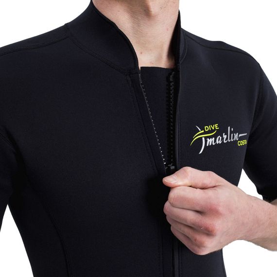 Гидрокостюм Marlin Costa Shorty Man 2 мм черный