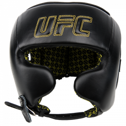 UFC Шлем с защитой щек на шнуровке черный - S\M