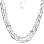 Колье Fiore Luna Pearl Double BL1007 S