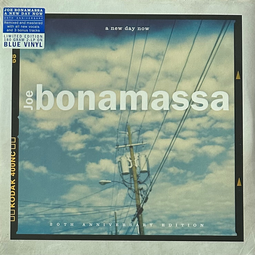 Joe Bonamassa ‎– A New Day Now - 20th Anniversary Edition 2LP (Европа 2020г.) Blue