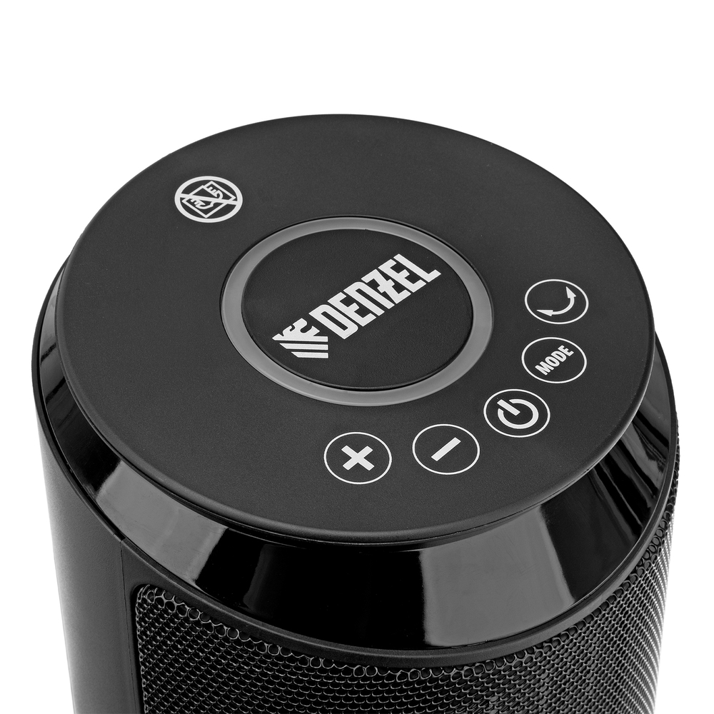 Тепловентилятор керамический DTFC-2000X, 2 кВт, wi-fi, пульт, динамик, вращение, 3 реж. Denzel