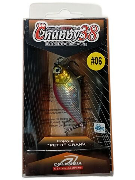 Воблер Chubby 38 #06 / Чабик / (Columbia) форель, язь, голавль