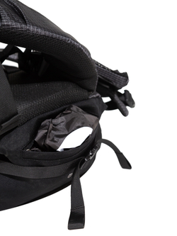 Рюкзак походный Naturehike Rock, 40л + 5л, черный/серый (NH20BB113)