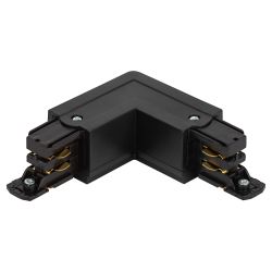 Коннектор питания ЭРА STR-30-B-CN-LI для трехфазного шинопровода угловой черный