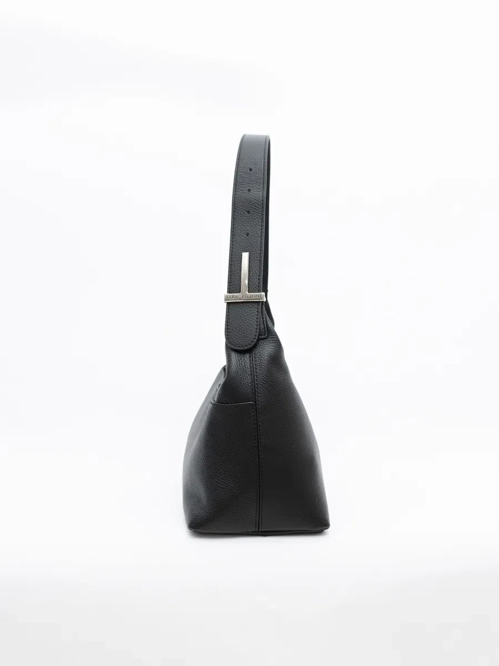 Сумка через плечо багет натуральная кожа