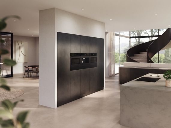 Компактный духовой шкаф с СВЧ Miele H 7440 BMX 125 Gala Ed