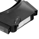 Лупа с дополнительными линзами, с подсветкой, для закрепления на голове Sparta 913825