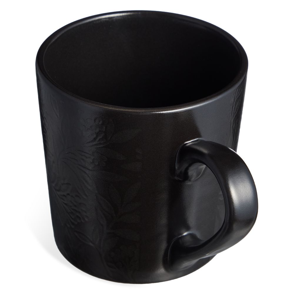 НАБОР КРУЖЕК BRONCO "CHOICE BLACK" 400 МЛ =4 ШТ