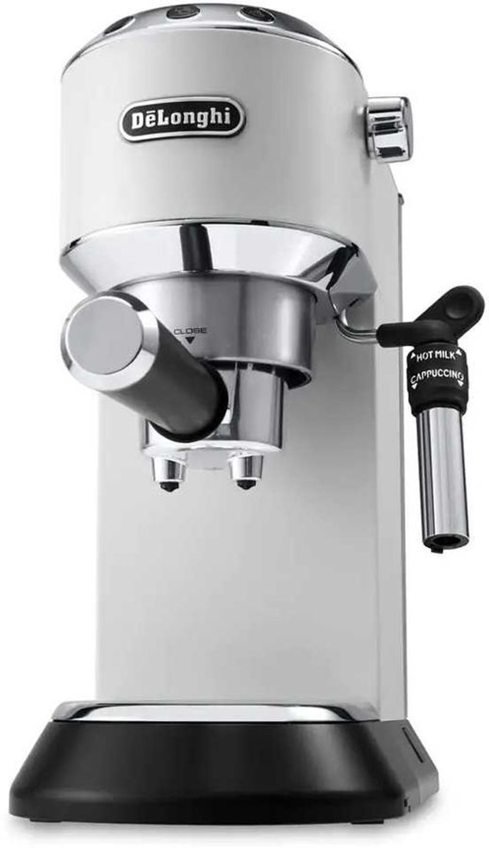 Кофеварка рожковая DeLonghi Dedica EC 685 белый