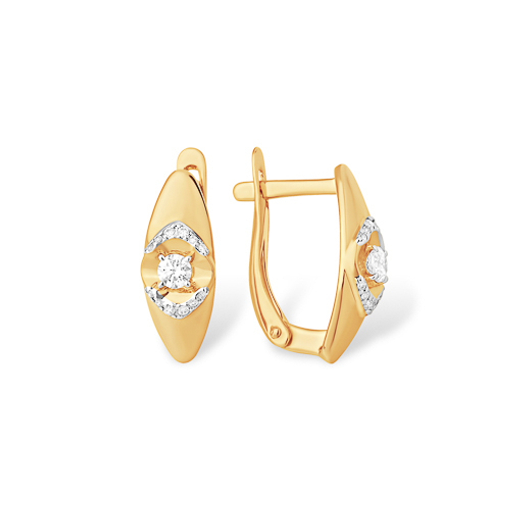 Серьги из золота 585 пробы