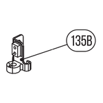 Запчасть №135B для HGSR. Направляющая предохранительного кронштейна Запчасть №135B для HGSR. Направляющая предохранительного кронштейна