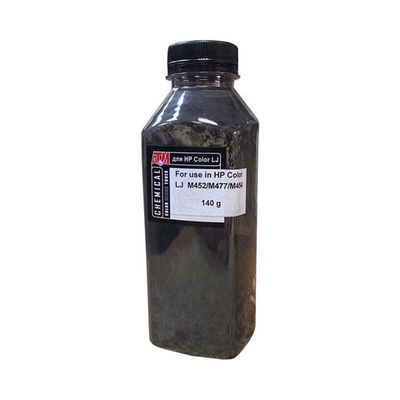 Тонер для HP Color LJ M452/M477/M454 (140гр, черный, Chemical) ATM