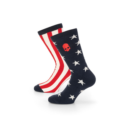 ОДЕЖДА ДЛЯ ТЕННИСА Носки унисекс, Носки для спорта HYDROGEN USA SOCKS .