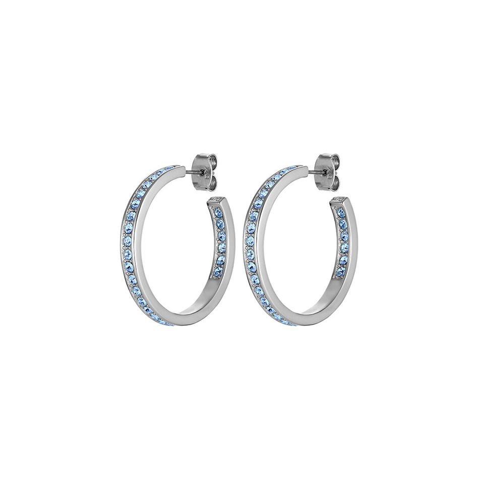 Серьги Dyrberg Kern JUSTINA SS LIGHT BLUE 420135 BL/S