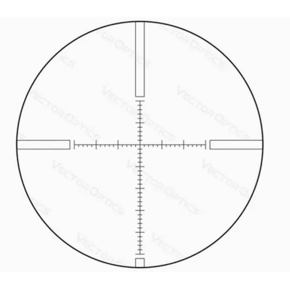 Оптический прицел Vector Optics 30мм SFP SENTINEL 6-24x50 GenII ( установка на Тигр, СВД, ОП-СКС, ВПО-208,  / Сетка MP / с подсветкой )