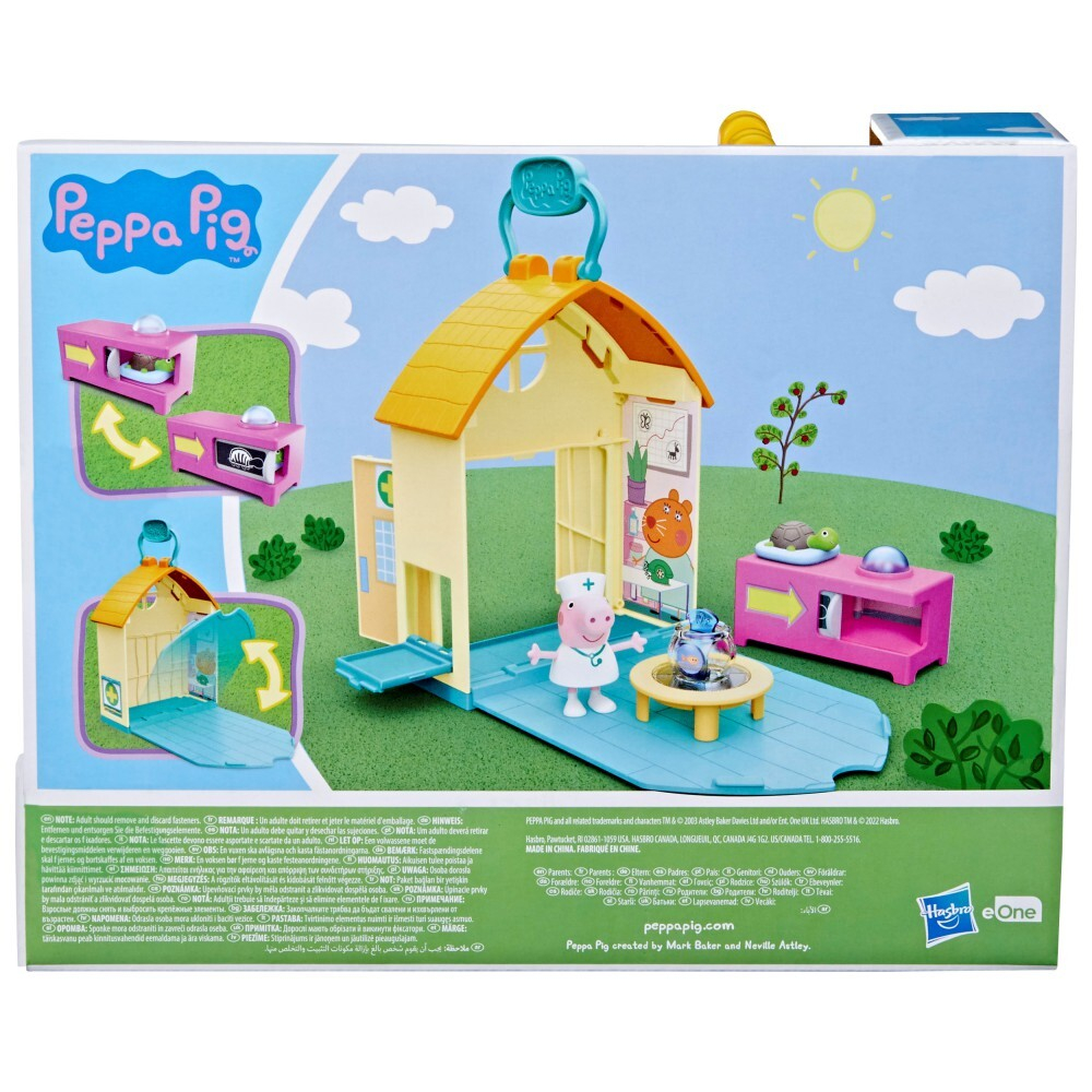 Hasbro Peppa Pig - Набор "Счастливое путешествие в гости к ветеринару" + фигурка Пеппы F3757 / артикул   F2168 F3757  / GTIN 5010993933259