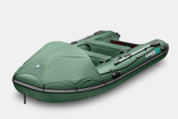 Надувная лодка GLADIATOR E380PRO зеленый