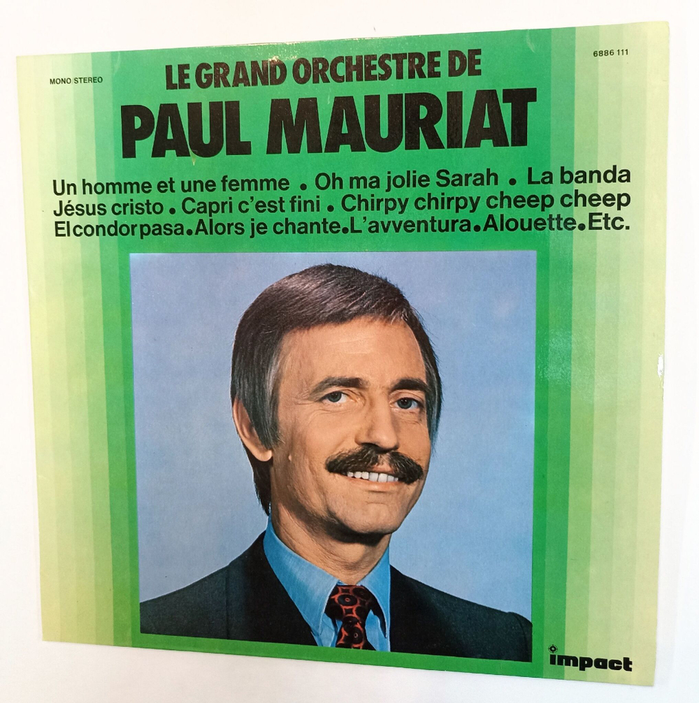 Винтажная виниловая пластинка LP Le Grand Orchestre De Paul Mauriat Поль Мориа Оркестр (France)