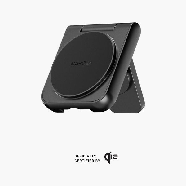 Настольное зарядное устройство 2в1 Energea MagDuo QI2, Темно-серый | Gunmetal