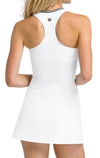 Теннисное платье Wilson Tiebreaker Unlined - bright white
