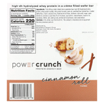 BNRG, Power Crunch®, протеиновый батончик, булочка с корицей, 12 батончиков по 40 г (1,4 унции)