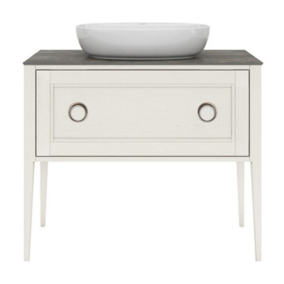 Напольная тумба с ящиком Kerama Marazzi Plaza Classic NEO белая 100х48х82,1 см