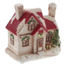 GAEM Фигурка декоративная "Домик" с подсветкой и музыкой (АААх3 н/п), L19,5 W12,5 H18,5 см