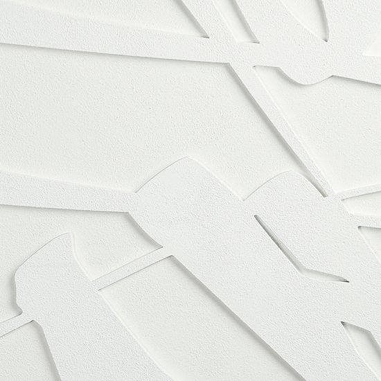 Панно декоративное с эффектом 3d minimalism, с белой рамой, 70х100 см