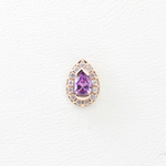 Elizabeth tops with colored gems