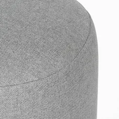 Пуф Pawai Low 80х38 см, светло-серый