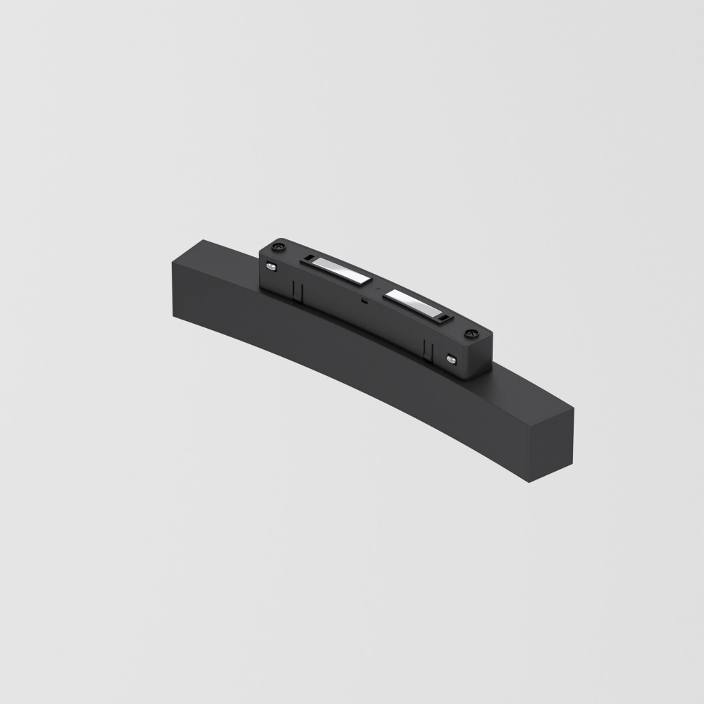 Трековый светильник Elektrostandard Slim Magnetic для радиусного шинопровода 8W 4200K Planar Ø1200мм 85181/01 черный