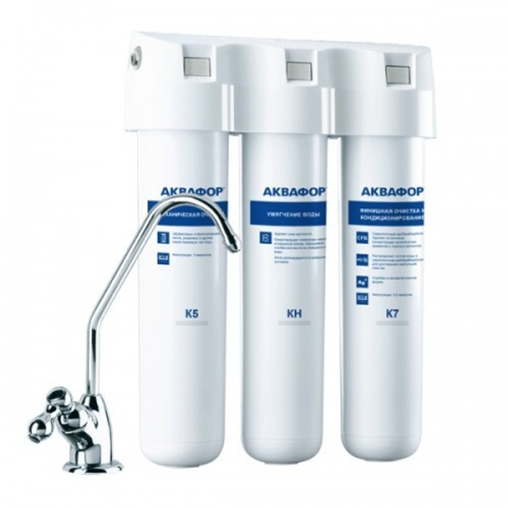 ВОДООЧИСТИТЕЛЬ АКВАФОР КРИСТАЛЛ А ДЛЯ ЖЕСТКОЙ ВОДЫ