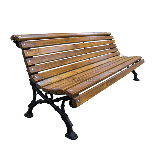 Скамейка парковая «Европа» (1,2 м лиственница)