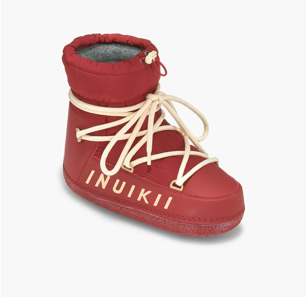 Текстильные полусапоги INUIKII 75101-078 Mountain Boot Red