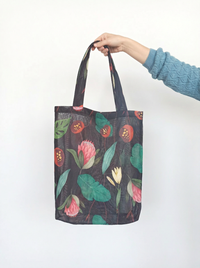 Сумка Шоппер из сетки Бали