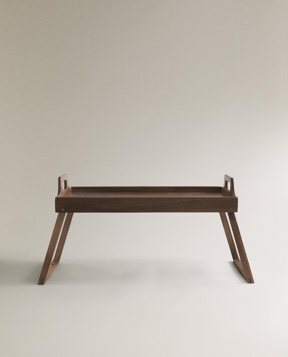 Zara Home Поднос из дерева, цвет бежевый, 52 см