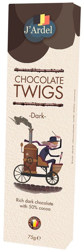 Шоколад Жардель Хворост из темного шоколада / J&#39;Ardel Dark Chocolate Twigs 75г