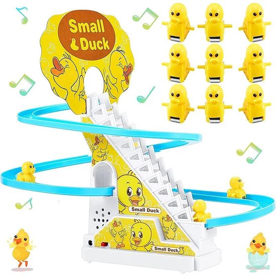 Музыкальная интерактивная лестница " Веселые утята " , 12 уток в комплекте