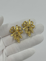 Серьги с бантами