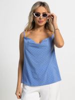 Топ Легкий штрих (голубой/горох) Б15569-34М LT Collection