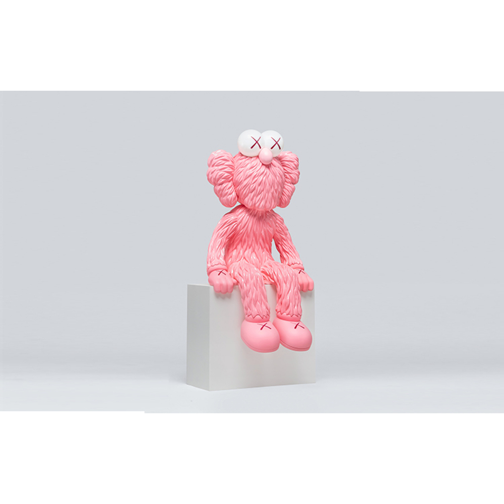 Дизайнерские игрушки KAWS KAWS 2020 Seeing Figure Pink LED BFF 150, kaws BFF