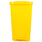 Бак для утилизации медицинских отходов Инновация класс Б 50 л с педалью желтый