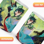 Кружка керамическая аниме 330мл Геншин Импакт Сяо