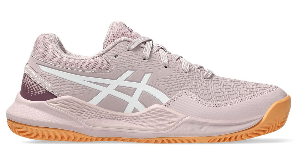 Детские теннисные кроссовки Asics Gel-Resolution 9 GS Clay - Pink