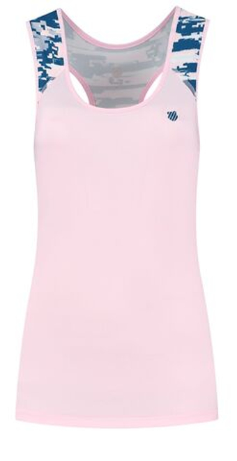 Женский топ теннисный K-Swiss Tac Hypercourt Advantage Tank 2 - Розовый